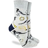 Good Luck Sock Men's American Flag & Presidents Socks, Adult