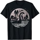 Bigfoot Loch Ness Monster Mothman and Aliens Funny Cryptid Tees T-Shirts