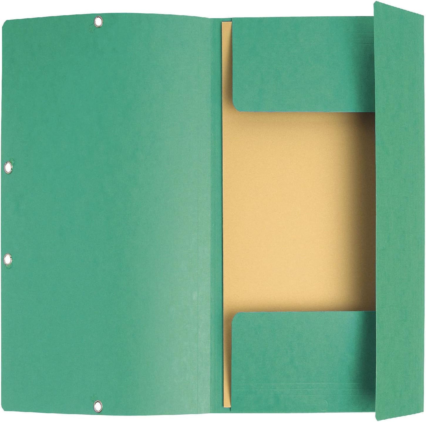 Exacompta, Ref 55503E, Europa Elasticated 3 Flap Folders (Pack of 25), 24 x 32cm, Suitable for A4 Documents - Image 3
