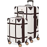 SwissGear 7739 Hardside Luggage Trunk with Spinner Wheels, White, 2-Piece Set (19/26)