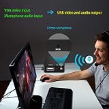 ABUNRO VGA HD Capture Card HD 1080p USB 2.0 Grabber for Streaming Record Live view 3