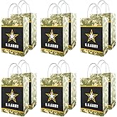 DodelyGz 12 Pcs Camo Gift Bags, US Army Theme Party Favor Supplies, Military Birthday Party Retirement Gift Bags