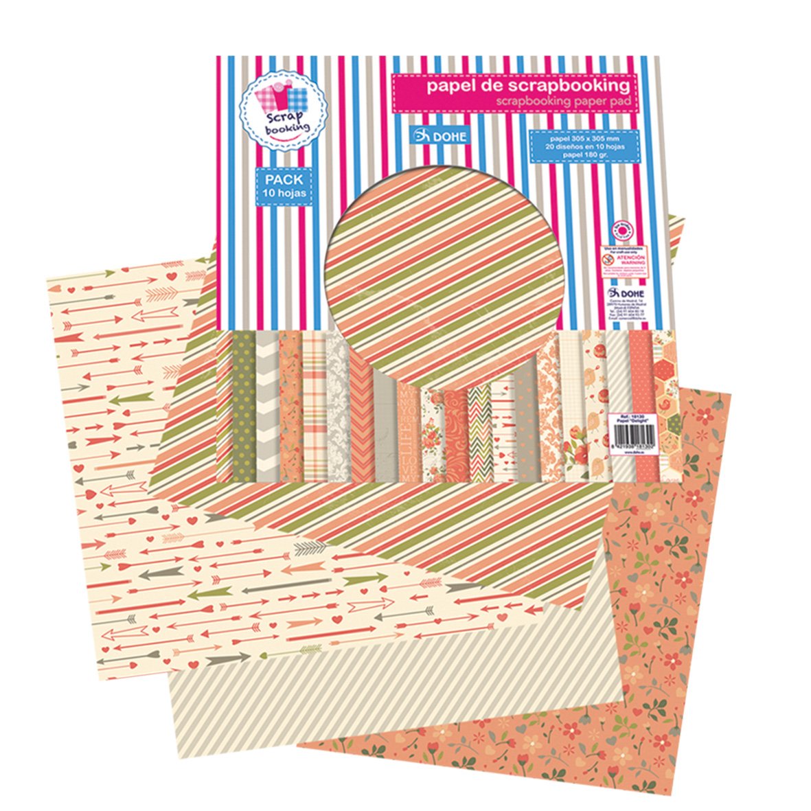 Dohe 18130 Delight Paper Pack of 10