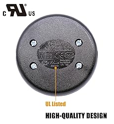 Floor Foot Switch, UL Listed PLUSPOE 3-Pack