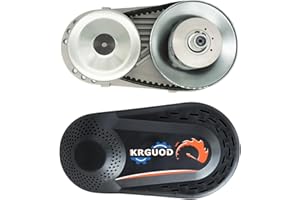 KRGUOD 30 Series Torque Converter CVT Clutch 1" Bore Transmission 10T #40 41 420 and 12T #35 Chain Replaces Manco Comet TAV2 Fit for Mini Bike Go Kart Drive Belt Pulley performance Parts Kit