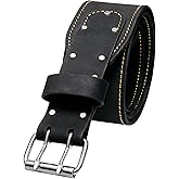 FESA Men's Leather Tool Belt - Handcrafted Top Grain Leather Tool Pouch Belt for Carpenters & Other Trade Professionals