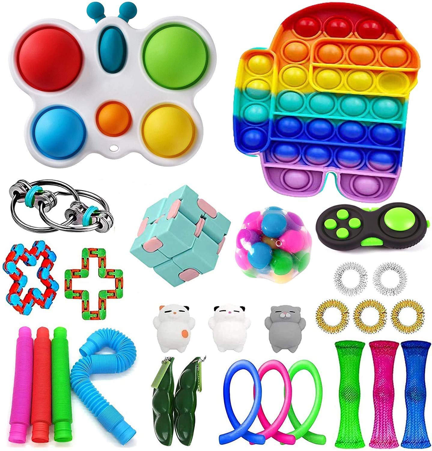 Buy 28 Pack Fidget Toys Pack, Sensory Fidget Toys Cheap, Fidget Toy Set