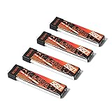 BETAFPV 4pcs Lava 550mAh 1S 3.8V LiHV 75C FPV LiPo