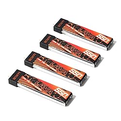 BETAFPV 4pcs Lava 550mAh 1S 3.8V LiHV 75C FPV LiPo