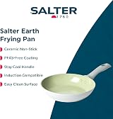 Salter Earth 20cm Frying Pan Ceramic Non-Stick Induction Green view 2