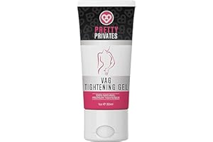 Pretty Privates Vaginal Tightening Gel - Instant Vaginal Tightening Cream for Vag, Vaginal Tight and Wetness, Vaginal Tightness Product - Vagi Rejuvenation and Coochie Tightener - 1 oz (30mL)