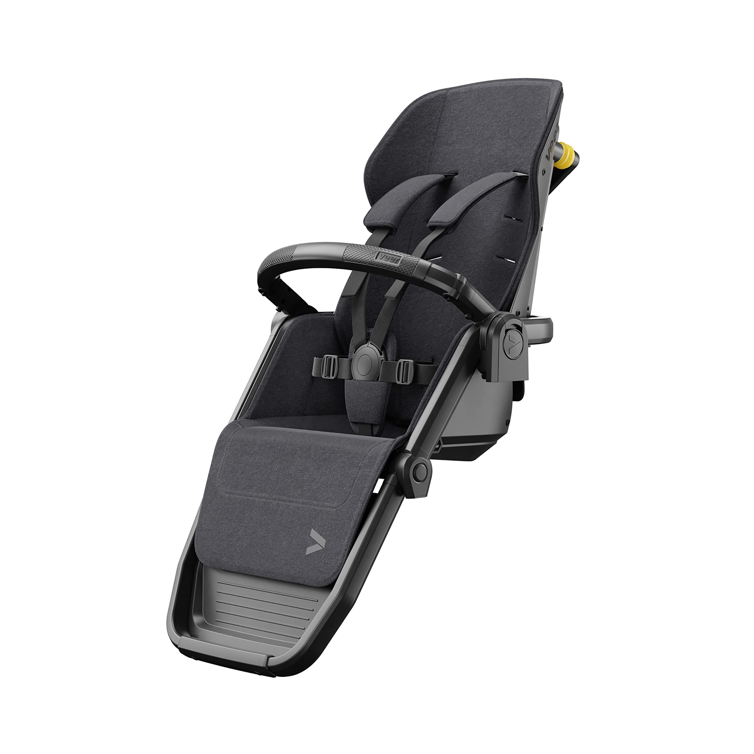 Veer Switch&Jog Infant Essentials Bundle | 3 Wheel All-Terrain Jogger Stroller with Switchback Seat and Bassinet | Fits All Major Infant Car Seats (Adapters Sold Separate) | Fully Collapsible