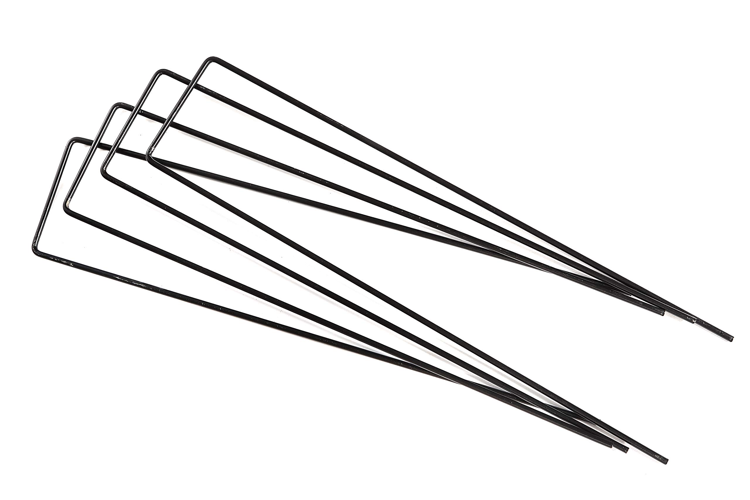 RUDDINGS WOOD Set of 4 x Heavy Duty Bird Table Metal Stabiliser Pegs - Securing Wild Bird Tables from Wind - Outdoor Steel Stakes