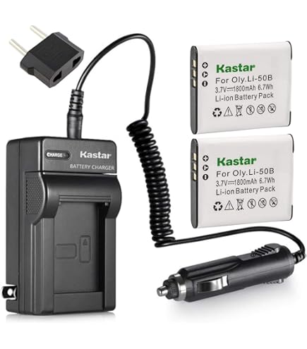 Amazon.com : Battery 2 Pack for Panasonic HX-WA2, HX-WA03, HX-WA3