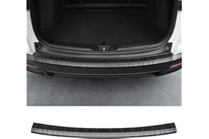 Bercicci Exterior Rear Bumper Protector Compatible with Honda CRV 2022 2021 2020 2019 2018 2017 Hybrid (Include HEV) Accessories ABS Material Rear Bumper Guard Trunk Sill Protector (Black)