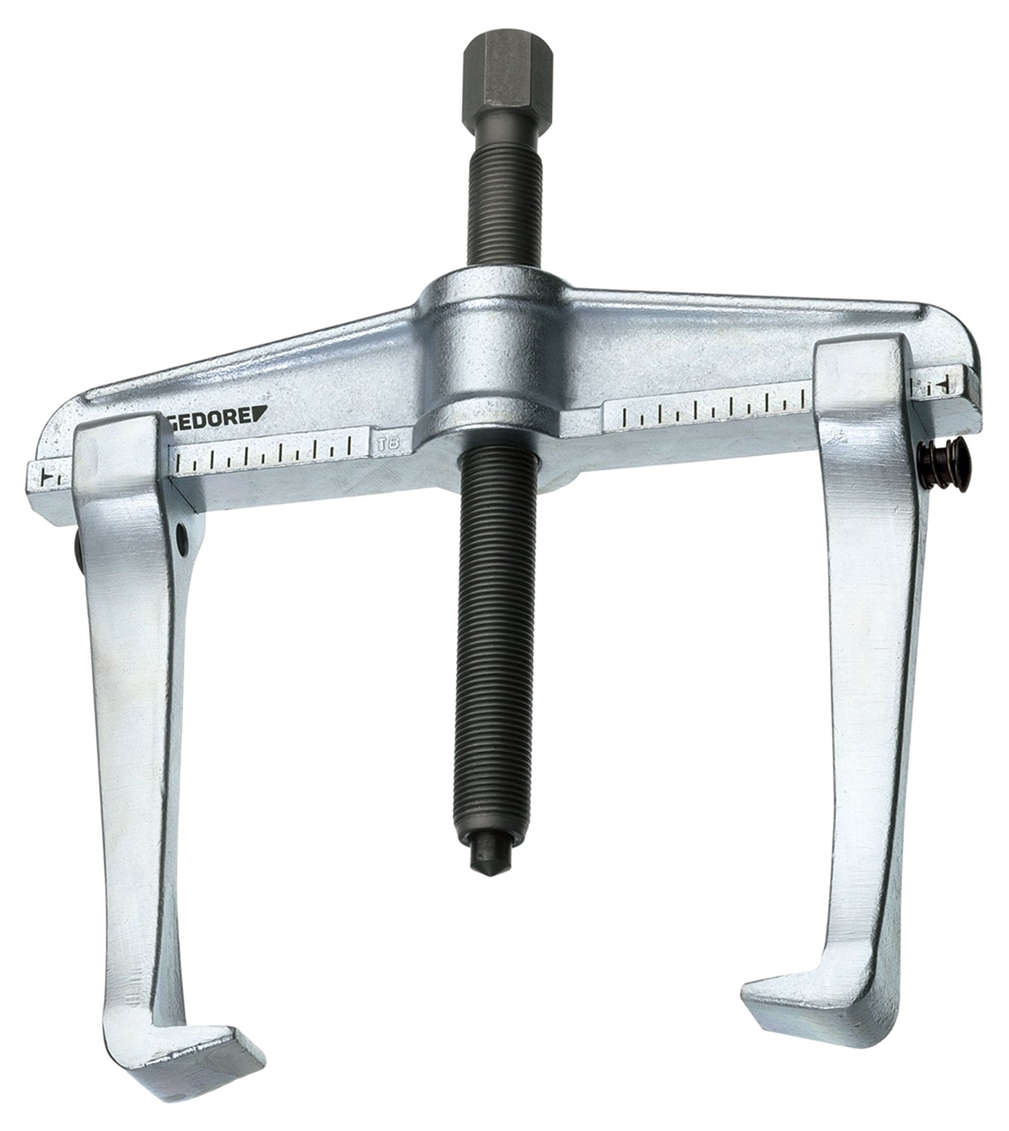GEDORE 1.06/1A1-B Universal Puller, 2-arm Pattern, Rigid Legs with Leg Brake 140x100 mm