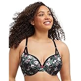 Maidenform Womens Push Up and in Underwire Bra, 38C, Black Night Bloom