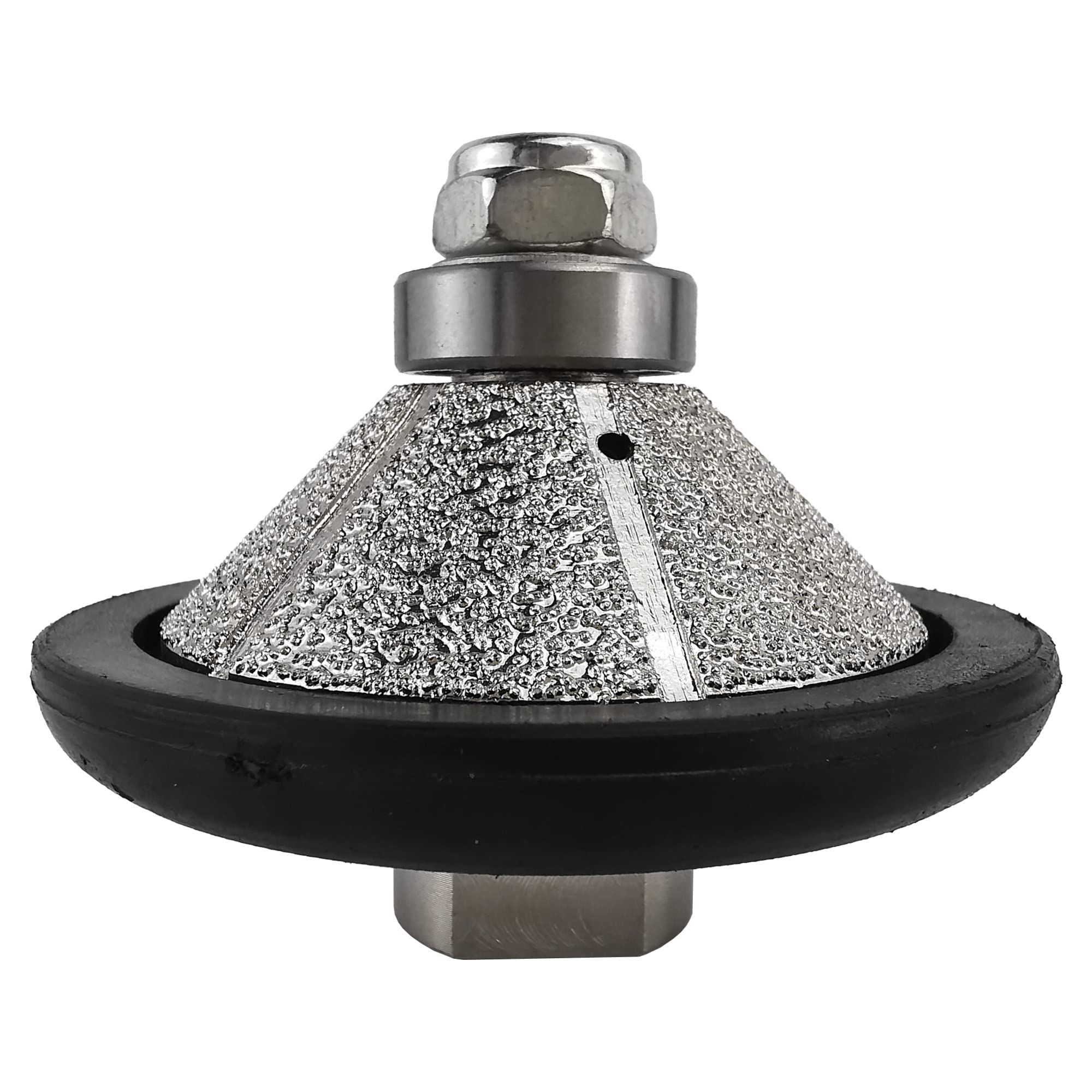 NBB Diamond Profile Wheel Diamond Router Bit Milling Drill chamfer Bit Grinding Wheel for Profiling Porcelain Tile Ceramic Granite Marble Stone Use on Angle Grinder (Bevel E20) — image 1