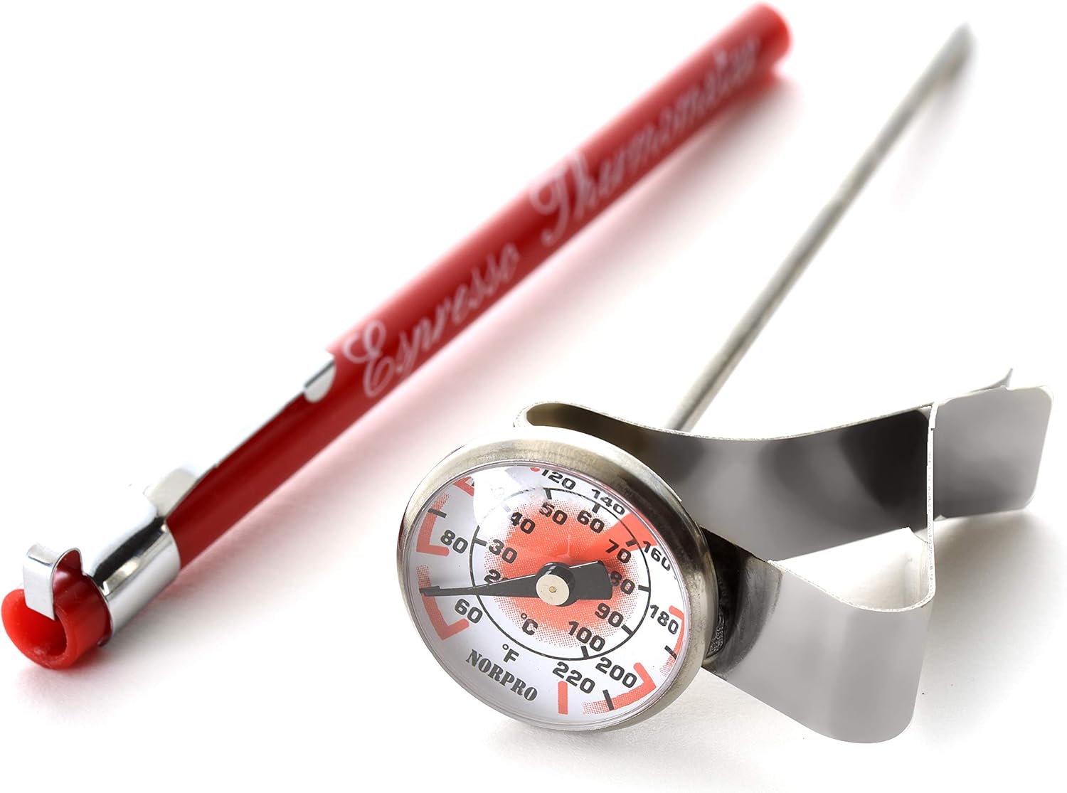 Norpro 5981 Espresso Thermometer, One Size, As Shown: Instant Read Thermometers: Kitchen & Dining
