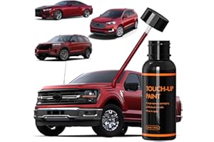 XTryfun D4 Rapid Red Touch Up Paint for Ford, DIY Car Paint Scratch Repair Kit, Automotive Paint, Quick & Easy Fix Scratch Repair for F-150/Mustang/Explorer/Fleet/Fusion/Ranger/Escape/Bronco