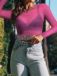 MYMORE Hot Pink Disco Cowgirl Country Concert