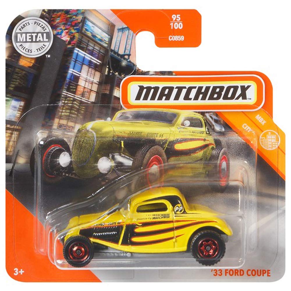 Matchbox '33 Ford Coupe MBX City 95/100 2020 Short Card