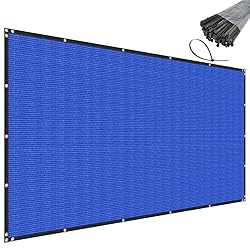 SunnyRoyal 8' x 118' Blue Privacy Fence Screen