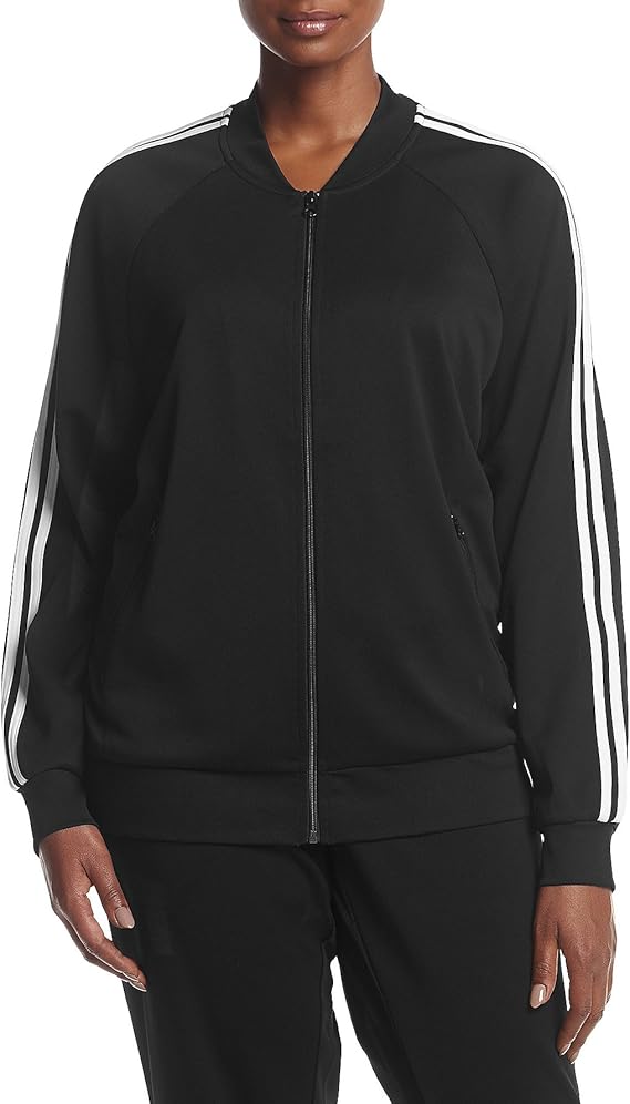 Exertek Plus Size Track Jacket at Amazon Women’s Clothing store