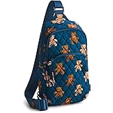 Premium Cotton Lorman Sling Backpack, Bunch of Bears, One Size