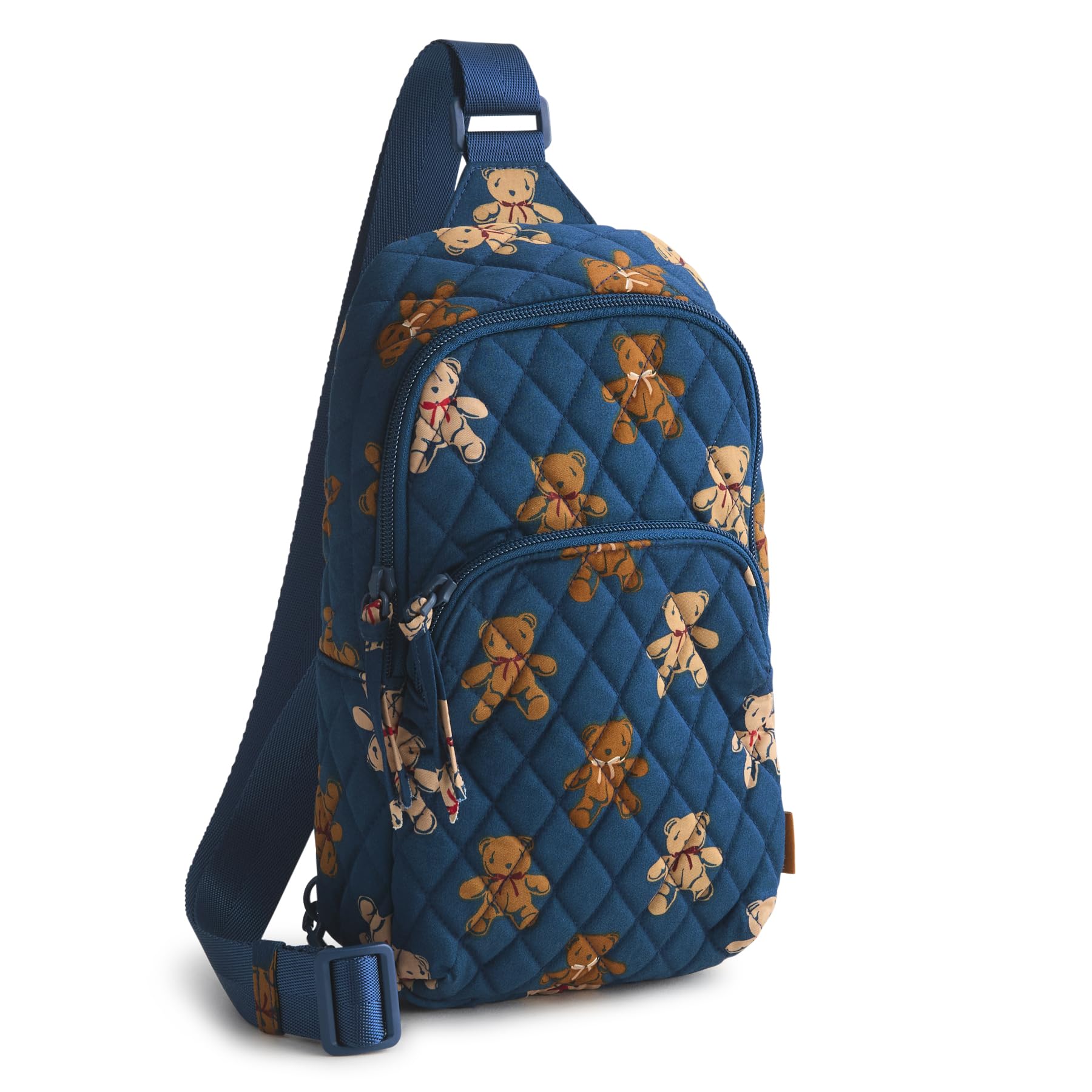 Premium Cotton Lorman Sling Backpack, Bunch of Bears, One Size