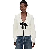 WAYF Women's Sloane Bow Cardigan
