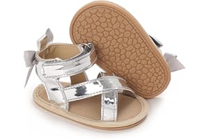 WILLFUN Baby Boys Girls Summer Sandals Closed-Toe Infant Soft Rubber Sole Outdoor Shoes for Toddler First Walkers