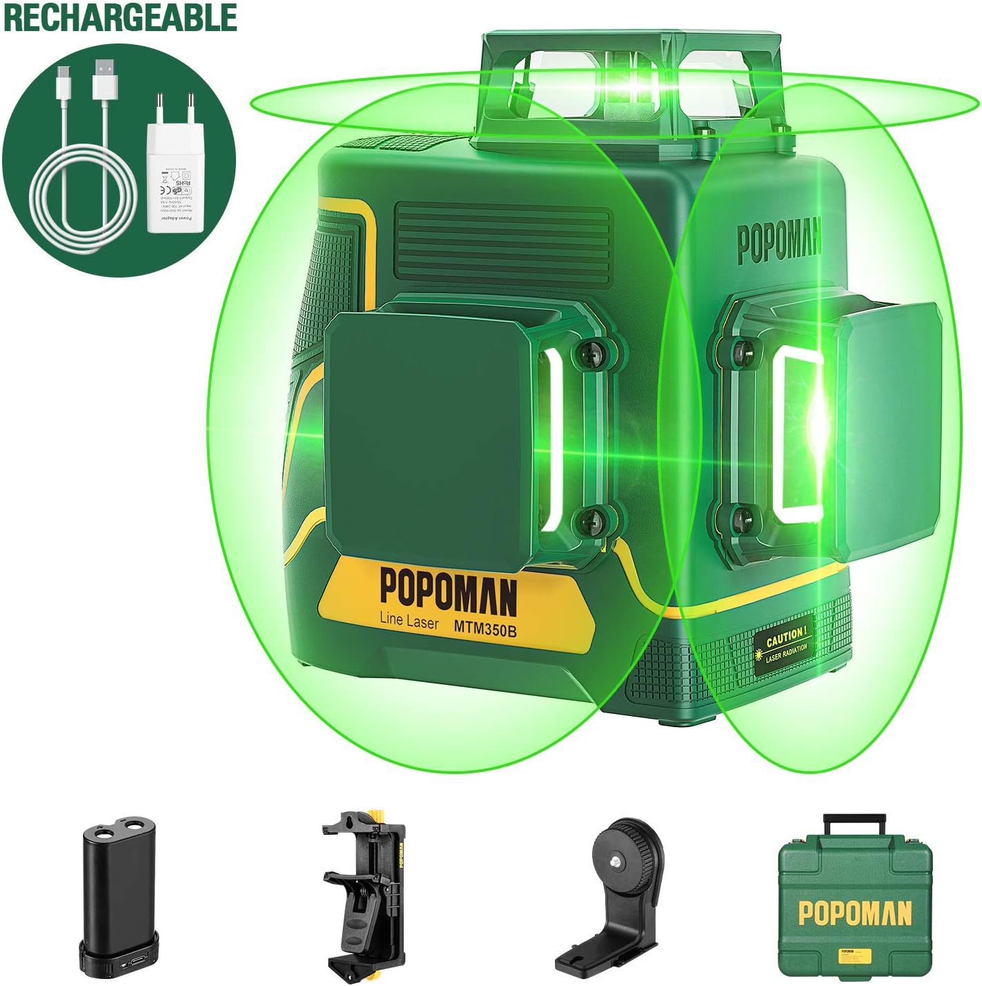 Livelli laser a 3 punti