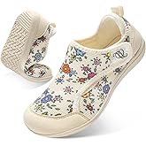 Comfortable Wide Diabetic Shoes for Women Mes,Barefoot House Shoes Slippers for Women Indoor Outdoor,Adjustable Zero Drop Edema Shoe for Neuropathy, Breathable Nursing Shoe Wide Width Casual Sneakers