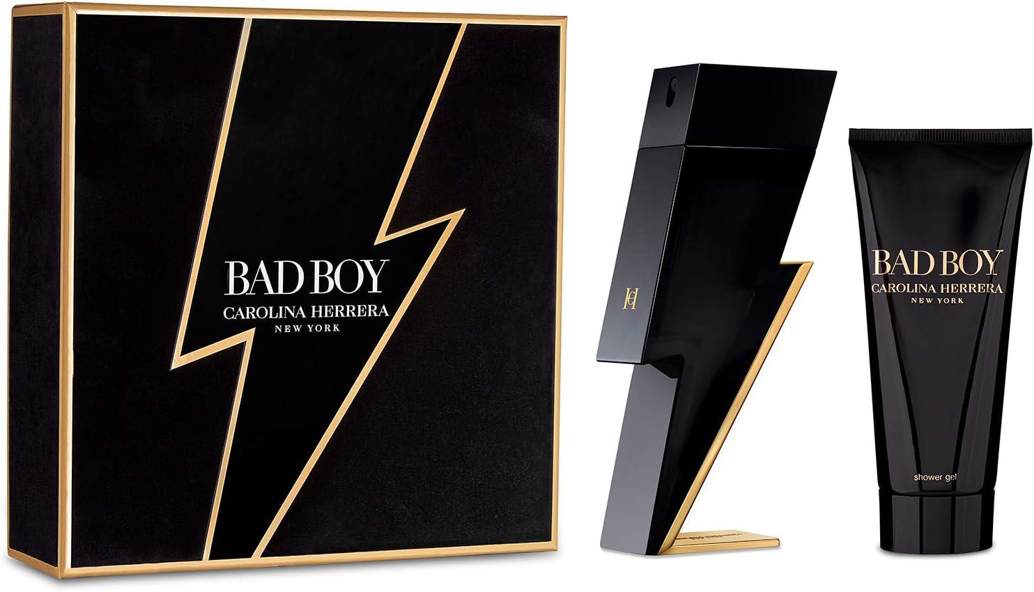 Carolina herrera bad boy eau de toilette spray 100ml set 2 parti 2019