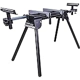 Evolution - 005-0001 Power Tools EVOMS1 Compact Folding Miter Saw Stand with Quick Release Mounting Brackets, Rollers, and En