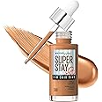 Maybelline Super Stay Up to 24HR Skin Tint, Radiant Light-to-Medium Coverage Foundation, Makeup Infused With Vitamin C, 330, 1 Count