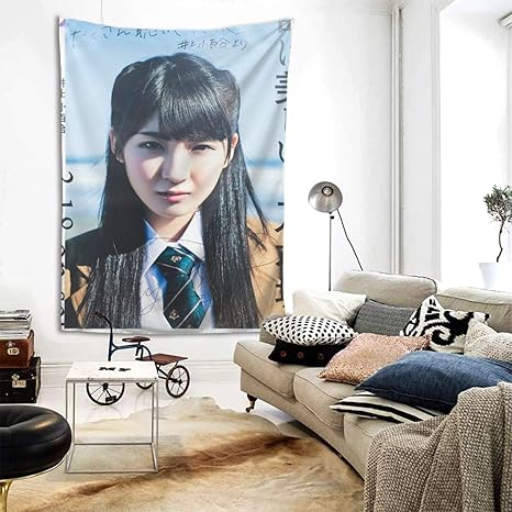 Amazon Co Jp 2021新款 乃木坂46写真集 井上小百合 いのうえさゆり Inoue Sayuri タペストリー インテリア 壁掛け おしゃれ 室内装飾 多機能 寝室 カーテン おしゃれ 個性ギフト 新築祝い 結婚祝い プレゼント ウォール アート 80 60in ホーム キッチン