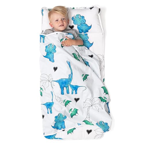 JumpOff Jo Toddler Nap Mat Sleeping Bag for Kids with
