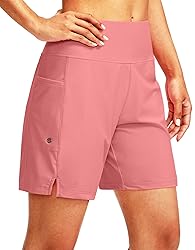 G Gradual Women's 7" Long Swim Board Shorts High