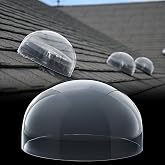 Otoolling 10 x 10 x 7 Inch Skylight Replacement Dome, Polycarbonate Cover Only for Existing Skylight Base, UV Resistant Roof Dome, Not Full Rooflight