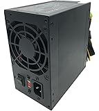 KENTEK 480 Watt 480W Black 8cm 80mm Fan ATX Power Supply 12V SATA 20/24 PIN Intel AMD by KENTEK