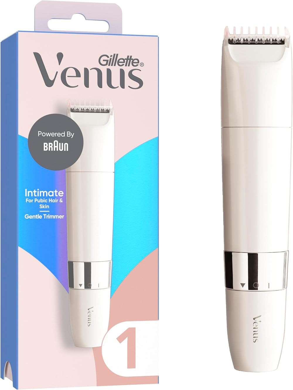 Gillette Venus FIG Body Hair Remover EU Pubic Hair & Skin Trimmer
