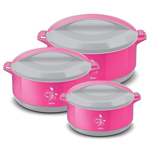 Milton Divine Jr Inner Steel Casserole Gift Set of 3