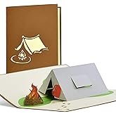 Diese-Klappkarten Pop up gift voucher camping, birthday card, voucher for camping, Father's Day gifts, birthday gift ideas, H21