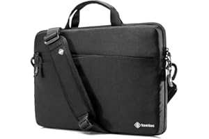 tomtoc 360 Protection Laptop Shoulder Sleeve for 13.3 Inch MacBook Air, MacBook Pro, 13.5 Inch Microsoft Surface Laptop, Surf
