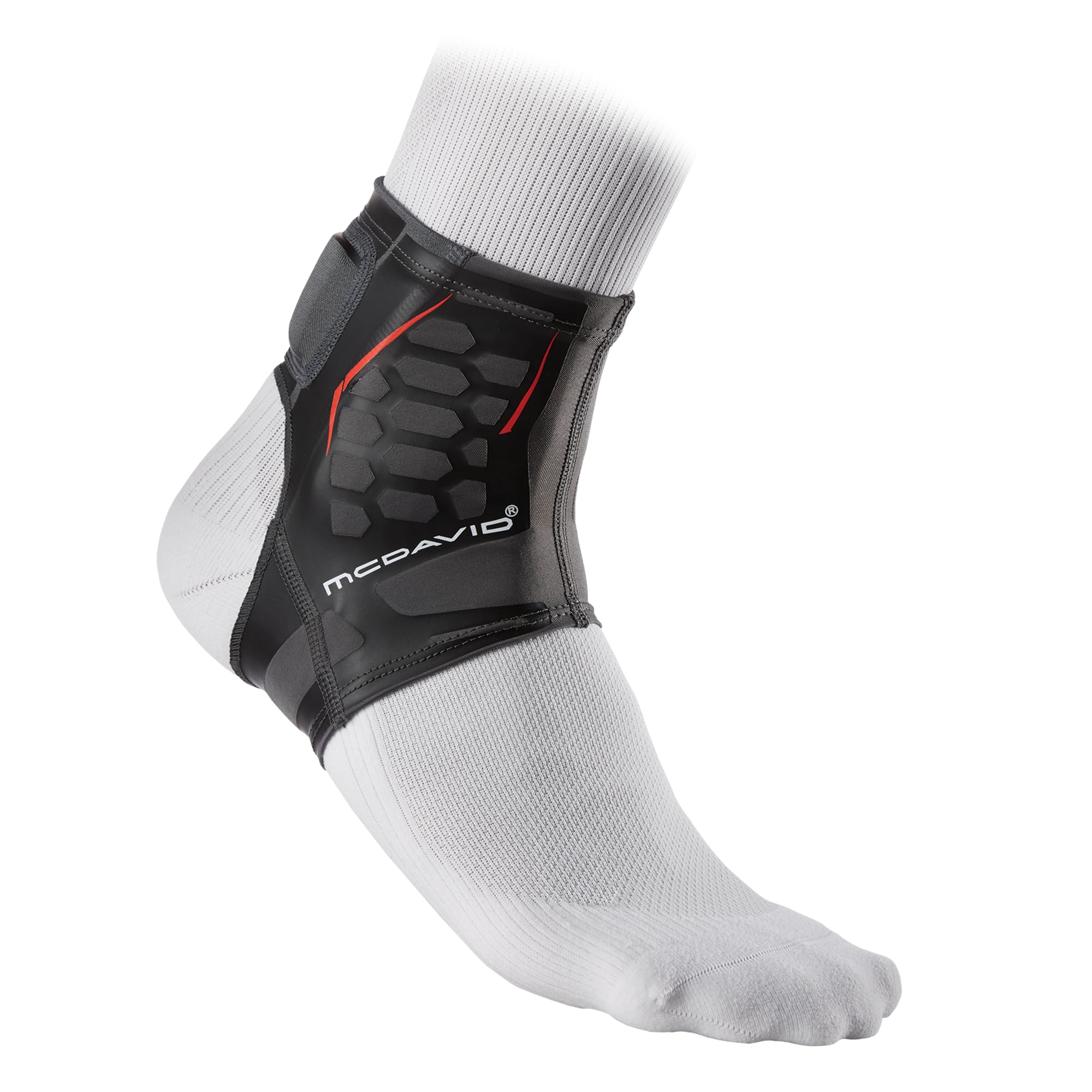 McDavid 4100 - Therapy Achilles Tendonitis Brace & Ankle Sleeve - Enhanced pain relief, recovery and support - Left and Right Foot