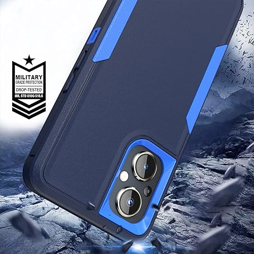 Asuwish Custodia Portafoglio Per OnePlus 9 Con Catenina E Pellicola – Protezione 360° E 6 Slot Carte