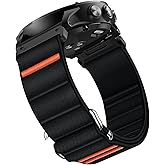 Suitisbest 22mm Quickfit Nylon Bands Compatible for Garmin Watch Band Fenix 5/Fenix 6/Fenix 7/Fenix 8 Fenix E 47mm/Fenix 5 Plus/Fenix 6 Pro/Fenix 7 Pro/Forerunner 935