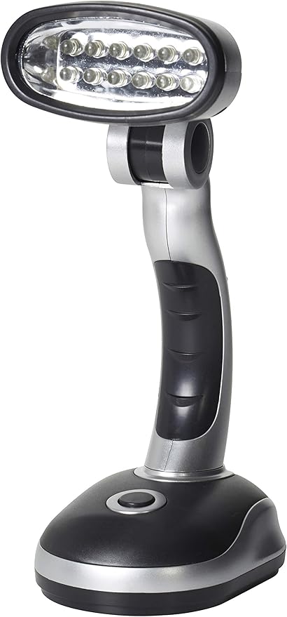 Amtech Am S1586 Am Tech Lampe De Bureau A 12 Led Fonctionne A Piles Amazon Fr Bricolage